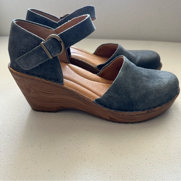 Born Shoes - Born Women's Nellie Comfort Mary Jane Wedges